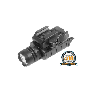 UTG LT-ELP223Q-A UTG 400 Lumen Compact LED Weapon Light with QD Lever Lock