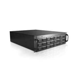 iStarUSA M-3120-JB 3U 3.5" 12-Bay Trayless JBOD Storage Rackmount Chassis