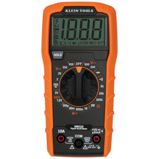 Klein Tools 69355 Digital Multimeter Premium Electrical Test Kit with Non-Contact Voltage Tester, Receptacle Tester, Test Leads