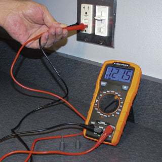 Klein Tools MM325 Multimeter, Digital Manual-Ranging 600V AC/DC Voltage Tester, Tests Batteries, Current, Resistance, Diodes, and Continuity