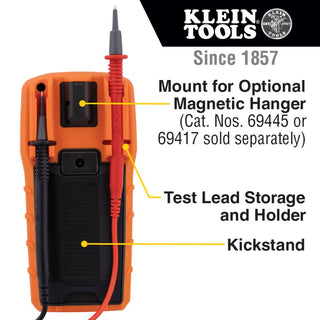 Klein Tools MM420 Digital Multimeter, Auto-Ranging TRMS Multimeter