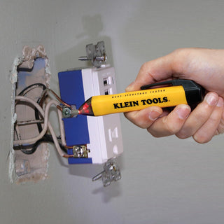 Klein Tools Outlet Repair Kit with Voltage Tester, Wire Stripper, and Stubby Multi-bit Screwdriver, 3 Pc.