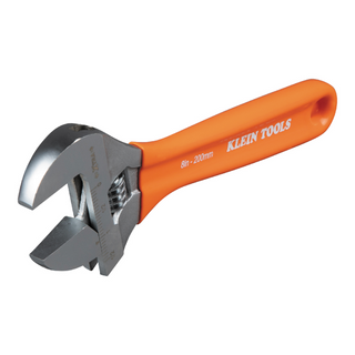 Klein Tools O5078 Extra-Capacity Adjustable Wrench, 8-Inch