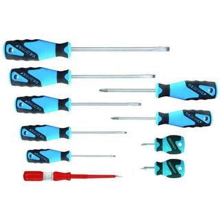 Gedore 1482343 3C-Screwdriver set 10 pcs IS 3-8 PH 1-2