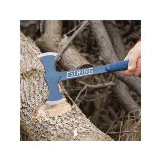 Estwing E6-DBA Estwing Black Eagle Blue Double Bit Axe (Vinyl Grip)