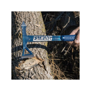 Estwing E6-TA Black Eagle Blue Tomahawk Axe (Vinyl Grip)