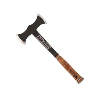 Estwing  EDBA Black Eagle Leather Grip Double Bit Axe