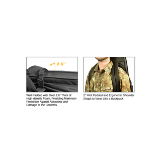 UTG PVC-RC42B-A 42" RC Combat Operation Web Gun Case, Black