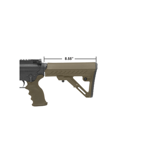 UTG RBUS2DM PRO AR15 Ops Ready S2 Mil-spec Stock Kit, FDE