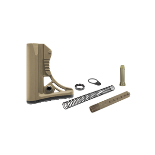 UTG RBUS3DM PRO AR15 Ops Ready S3 Mil-spec Stock Kit, FDE