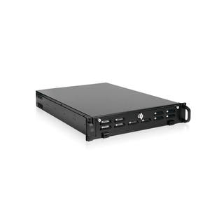 iStarUSA RG-2210-46R2UP 2U Rugged 2x5.25" Bays EATX High Performance Rackmount Chassis with 460W Redundant PSU