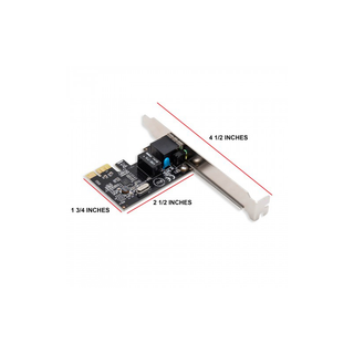 Syba SD-PEX24009 Single Port Gigabit Ethernet PCI-e x1 Network Card