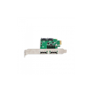 Syba SD-PEX40049 2 Port SATA III or eSATA III PCI-e 2.0 x1 Card