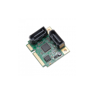 Syba SI-MPE40095 Half Height 2 Port SATA III RAID Mini PCI-e 2.0 Card