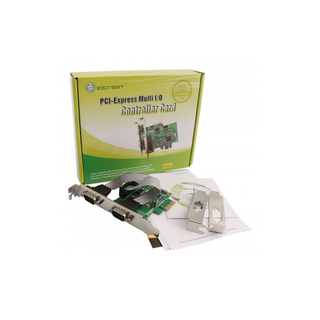 Syba SI-PEX15037 2 Port DB9 Serial PCI-e 1.0 x1 Controler Card