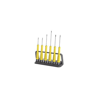 PB Swiss Tools PB 8641.ESD Precision Screwdriver Set Slotted/Phillips Soft-Grip ESD-Safe Electronics 6-Piece