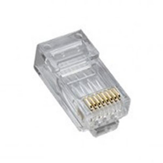 Platinum Tools 106175 RJ45 Cat6 HP Round-Solid 3-Prong, 500-Pack