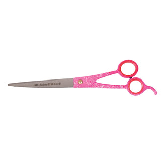 Heritage Cutlery ST285P-C Stiletto II 8 1/2'' Pink/Curved Blade