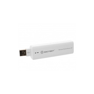 Syba SY-ADA24025 USB 2.0 802.11 b/g/n N150 wireless G travel pocket router network Adapter