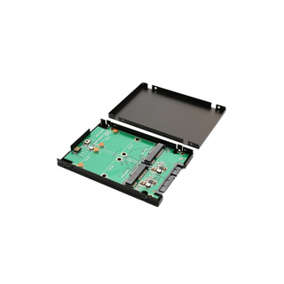 Syba SY-ADA40090 Dual mSATA SSD to SATA III RAID 2.5” Enclosure