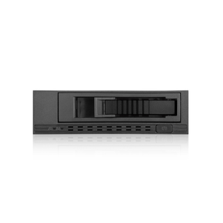 iStarUSA T-7M1-SATA-BLACK 5.25" to 3.5" 2.5" SATA SAS 6 Gbps HDD SSD Hot-swap Rack