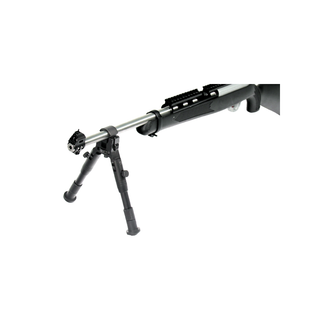 UTG TL-BP18S-A New Gen Reinforced Clamp-on Bipod, Cent Ht 6.2"-6.7"