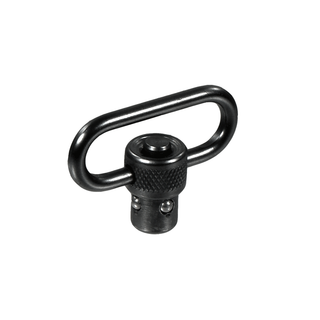 UTG TL-QDSW08B Standard Duty Push Button QD Sling Swivel, 1.25" Loop