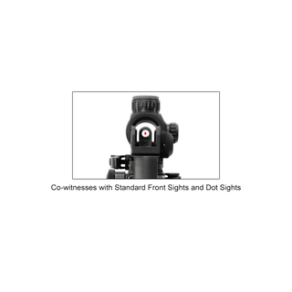 UTG TLURS001 PRO US Made Mil-spec 7075T6 Forged Carry Handle Sight