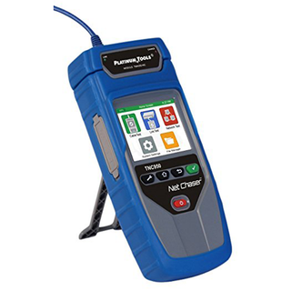 Platinum Tools TNC950AR Net Chaser Ethernet Speed Certifier, Blue/Grey