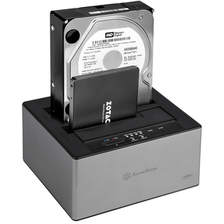 SilverStone TS12C Hard Drive Docking Station