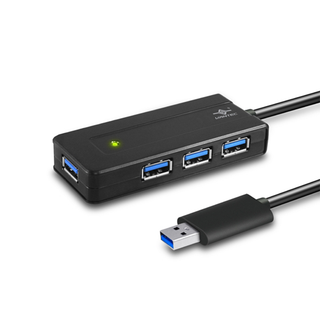 Vantec UGT-MH400U3  4-Port USB 3.0 Bus-Powered Travel Hub