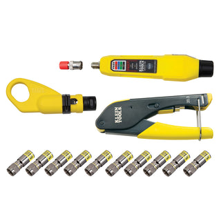 Klein Tools VDV002-818 Coax Installation and Testing Kit