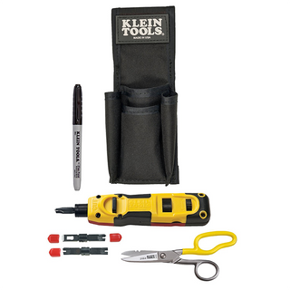 Klein Tools VDV027-813 LAN Punchdown Installer Starter Kit