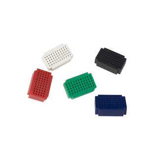 Velleman VTBB6: 5 Piece Mini Solderless Breadboard Set - 55 Tie Points