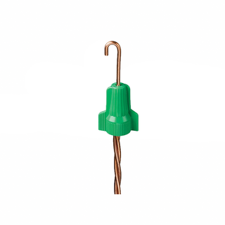 Ideal WGR-B Wing-Twist Grounding Connector, WGR, Green, 250/Box