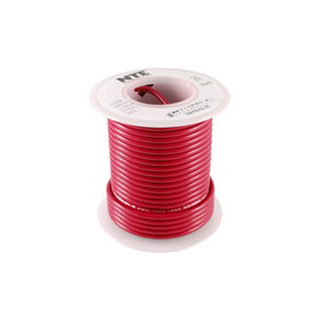 NTE Electronics WH16-02-1000 Hook Up Wire 300V 16 Gauge Stranded 1000' Red