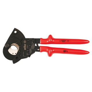 Wiha Tools 11980 Insulated ACSR Ratcheting Cable Cutters