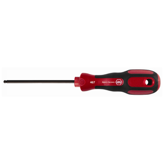 Wiha Tools 46715 1.5 x 75mm 3K Ergonomic Ball End Hex Driver