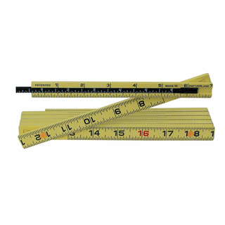 Wiha Tools 61620 MaxiFlex Folding Ruler 6' Outside Reading w/ Depth Gauge