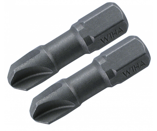 Wiha Tools 71912 #5 x 25mm Torq-Set Insert Bit, 2 Pack