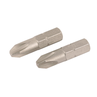 Wiha Tools 72104 #4 x 32mm Phillips Insert Bit with 5/16" Drive, 2 Pack