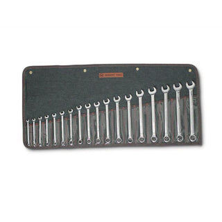 Wright Tool 958 Metric Combination Wrenches, 18-Piece