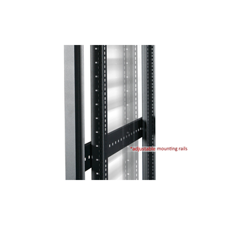 iStarUSA WX-2210 22U 4-Post 1000mm Open Frame Rack