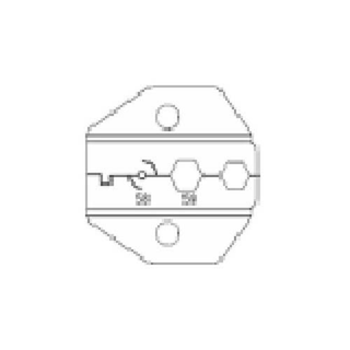 Platinum Tools 17054C Die Set, Coax BNC/TNC 3pc. for PN 17000C and 16500C